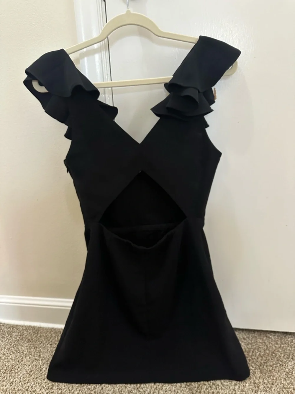 Amanda Uprichard Gimlet Dress in Black - Picture 6 of 6